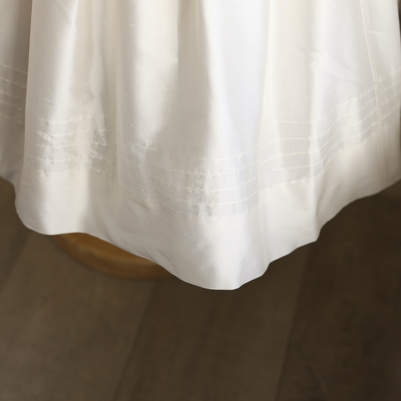 Ivory Flower Girl Dress 24 Months Designer Flower Girl Special Occasion NWT - Picture 6 of 9